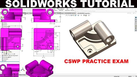 sheet metal solidworks practice|solidworks cswp practice pdf.